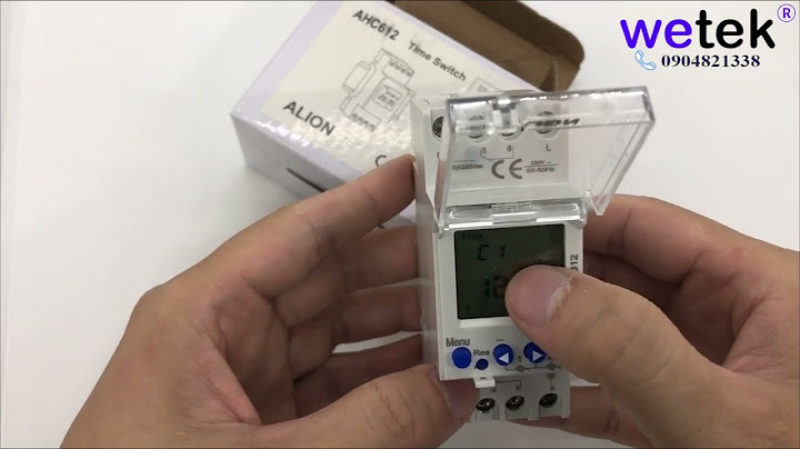 Hướng dẫn cách cài đặt timer 10c3 ar