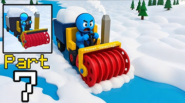 Snowy Life - Gameplay Walkthrough Part 7 - Cleaning Up After the Snowstorm (iOS, Android)