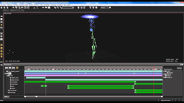 Character Animation with Sound Fx events in Fork Particle Studio