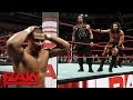 Cesaro  sheamus vs roman reigns  seth rollins  raw tag team title match raw feb 5 2018