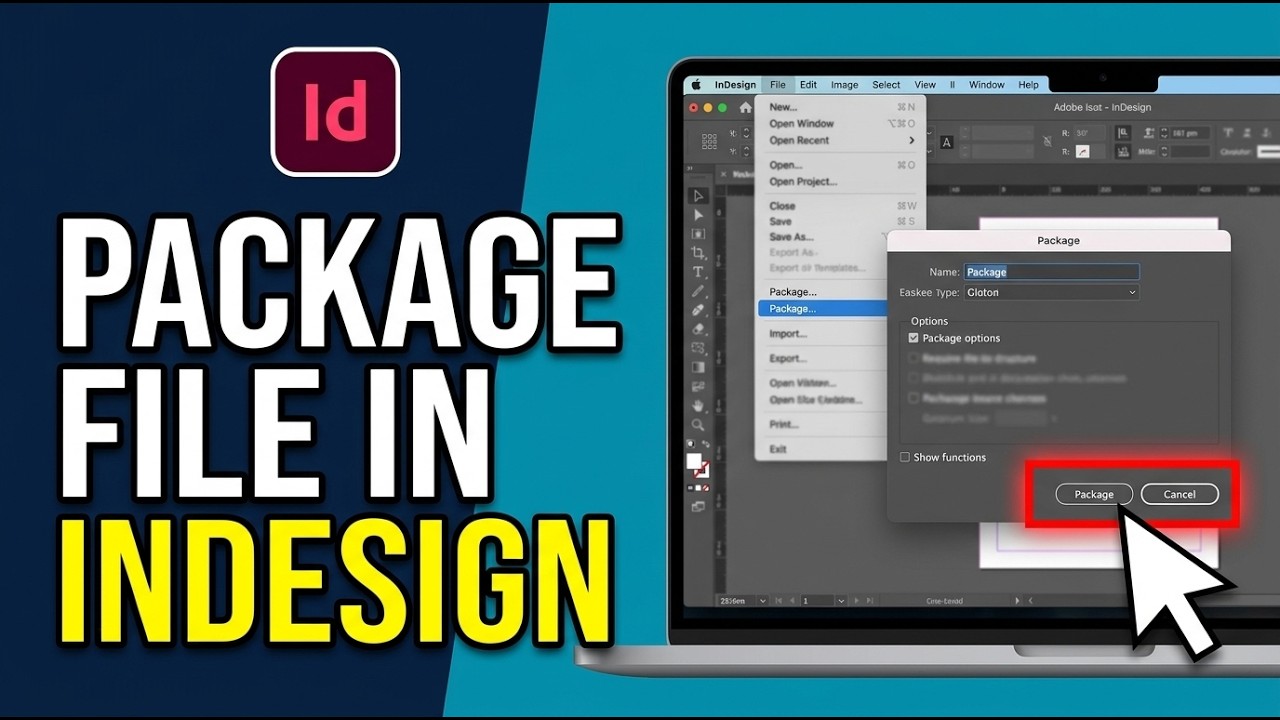 Packaging Indesign Files How to Package File in Adobe InDesign 2026 (Step by Step) - YouTube