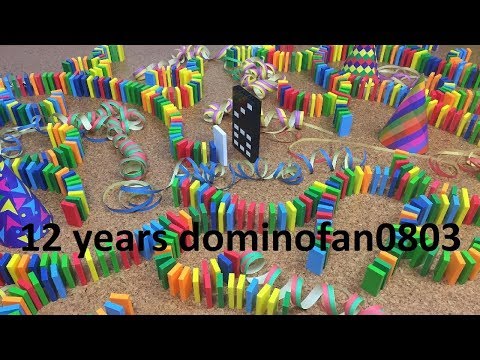 Domino Builders Challenges #8 - 12 years dominofan0803 with ludominosa