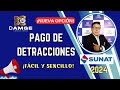 🚨Como realizar el pago de una detracción en la nueva plataforma de la SUNAT