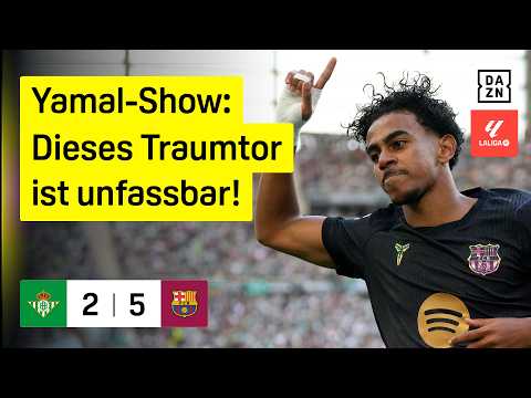Lamine zaubert und provoziert: Real Betis - FC Barcelona | 9. Spieltag | LALIGA | DAZN Highlights