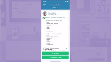 Access Your Vaccination & Testing Credentials in MyChart (For Mobile)