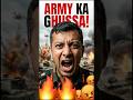 Army Ka Ghussa 🤬|Col Amit Issar | #specialforces #indianarmy #army #parasf #commando #shorts