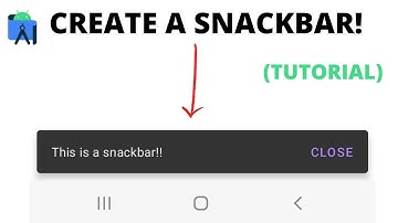 Snackbar WITH Custom Text in Android Studio (Tutorial)