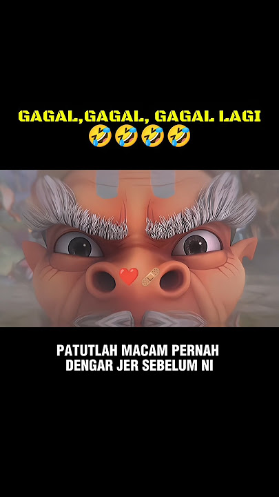 GAGAL, GAGAL, GAGAL LAGI, MENGGAGALKAN🤣🤣🤣 #boboiboy #papazola #tokkasa #memes #shorts #foryou