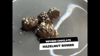 Infused THC Choclate Hazelnut Bombs