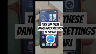Turn OFF these dangerous Safari settings 😳🔒