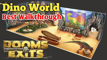 Rooms and Exits Level 5 Dino World Chapter 4 Walkthrough ( Pharaoh