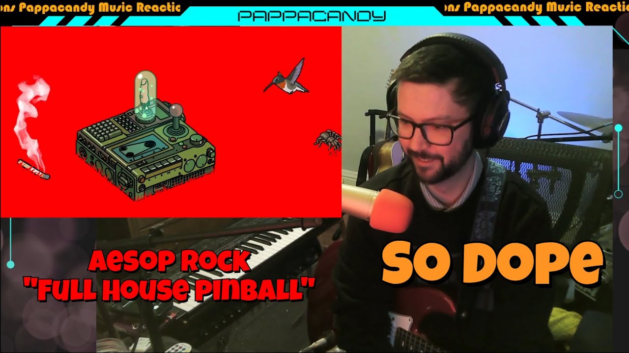 Aesop Rock | Full House Pinball | Multi-instrumentalist reacts