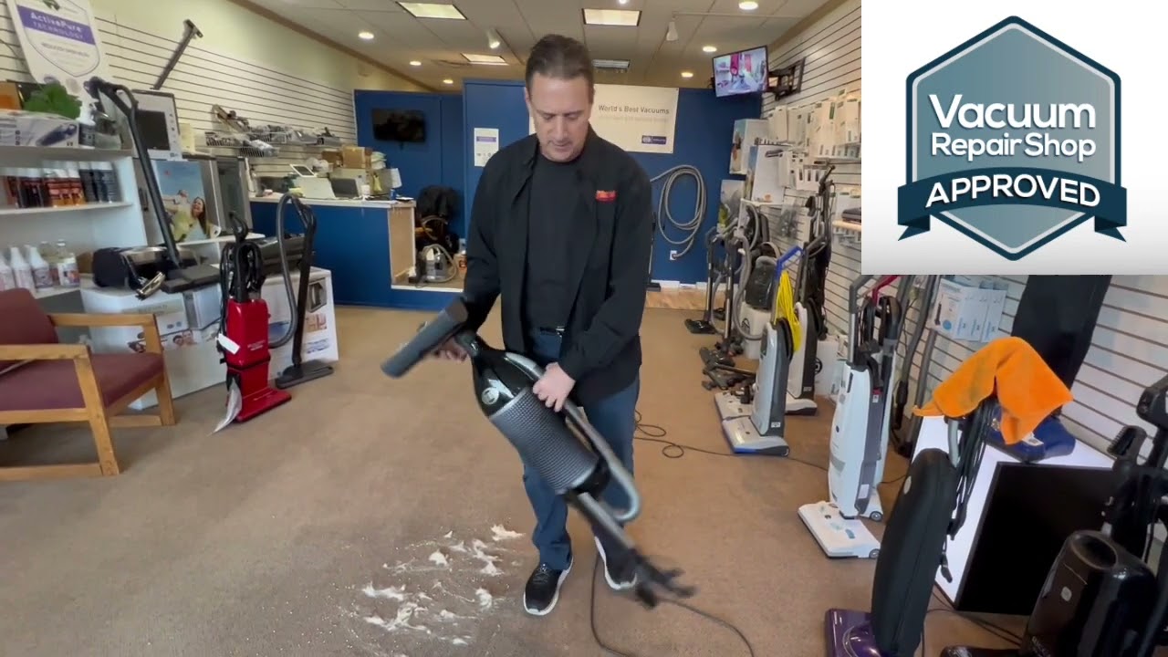 Sebo Felix Vacuum Demonstration YouTube