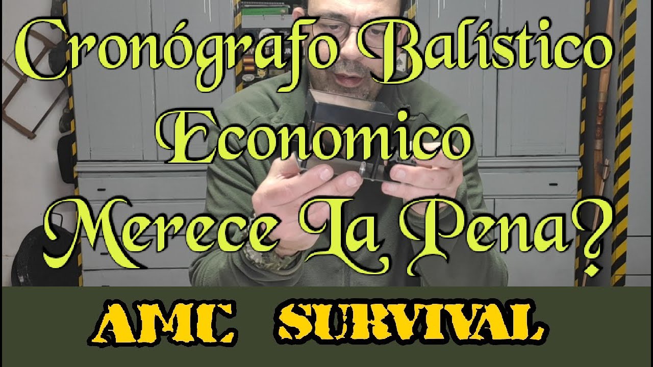 Cronógrafo Balístico Economico, Merece La Pena? 