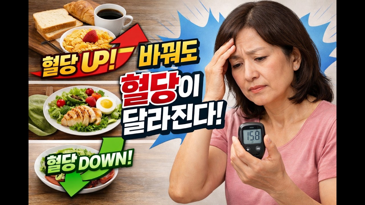 약보다 먼저 바꿔야 하는 당뇨 아침 식사