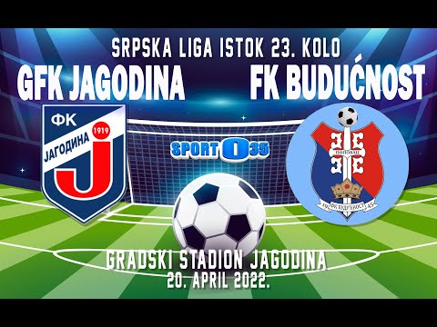 FUDBAL || GFK Jagodina - FK Budućnost 1:2 (cela utakmica sa komentarom) 20. 04. 2022.