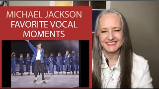 Voice Teacher Reaction to Favorite Michael Jackson Vocal Moments