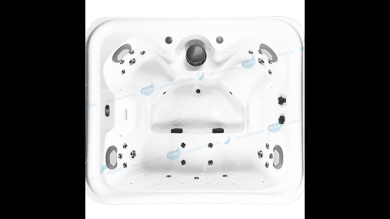 JOYEE New Collection Small outdoor 4 person spa bath balboa hot tub/Model: Cologne