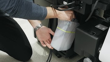 SureColor S9170 | Replacing the Waste Ink Bottle