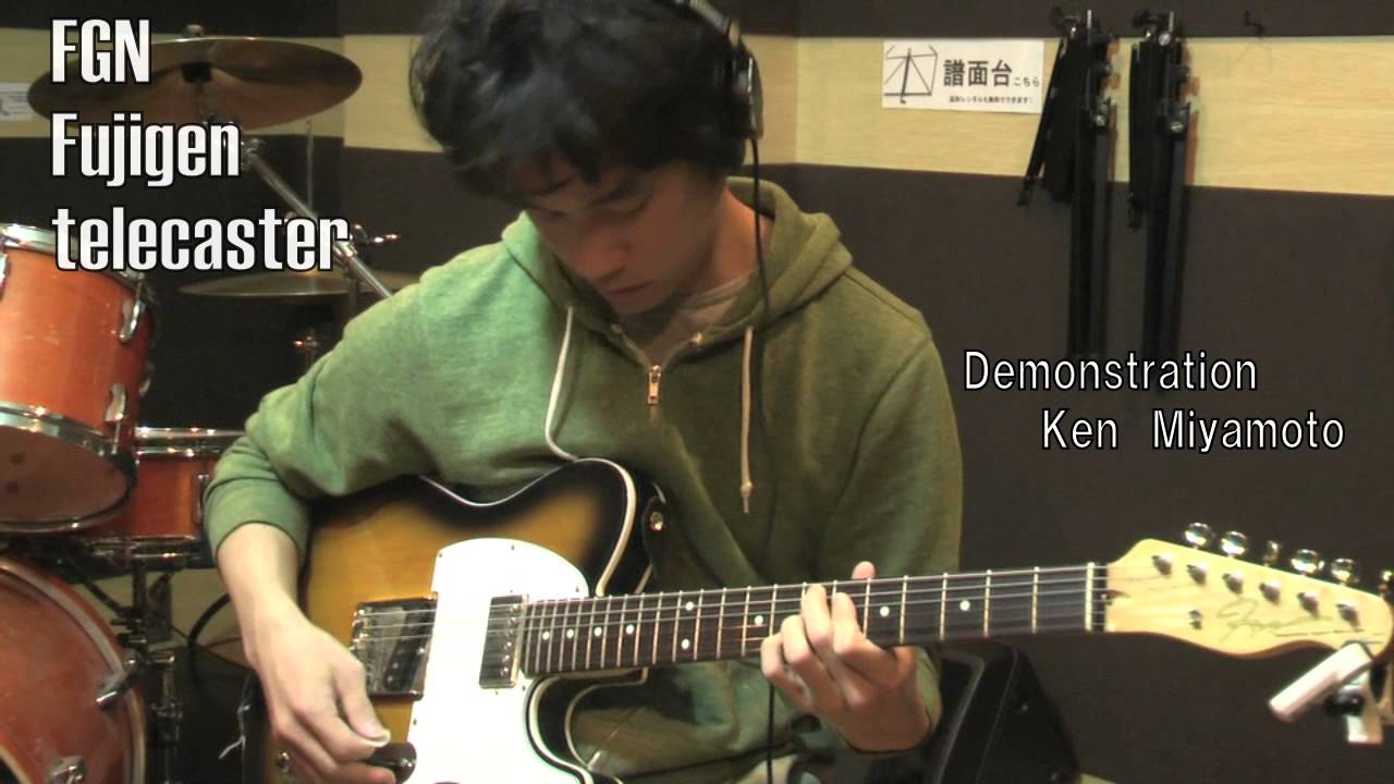 BrushEight】FGN Fujigen telecaster 【Demo①】 - YouTube