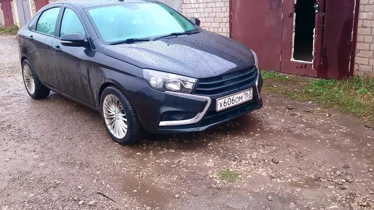 Занижение лада веста 30