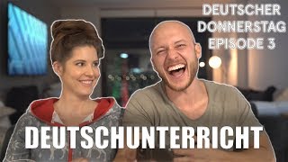 Amerikanische Freundin probiert Deutsch zu sprechen | Amanda Cerny &amp; Johannes Bartl