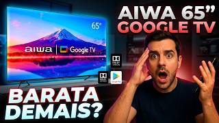 Essa TV AIWA de 65” com Play Store Vale Mesmo a Pena?