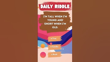 Daily Riddle Challenge #7 - Can You Solve It? #riddles