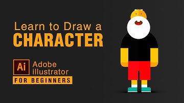 Learn How to Draw Character in Adobe illustrator | Digital Vector Art Work | illustrator Tutorial |