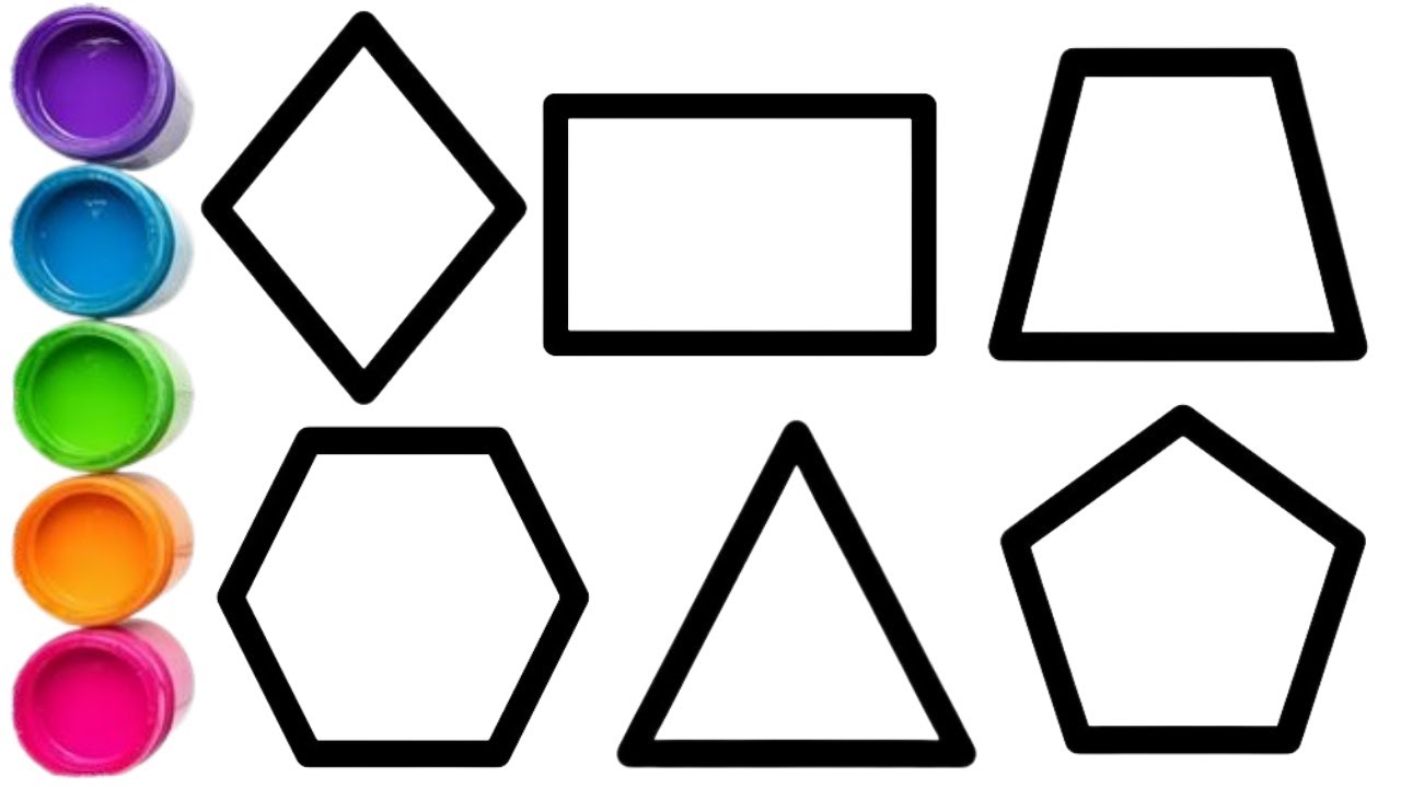 बच्चों के लिए Shapes Learning 👶 | Drawing & Coloring Shapes | Learn with Izsha