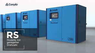 Neue Ölgeschmierte Schraubenkompressoren Mit 55 Bis 75 Kw Von Compair