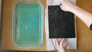 Etching Different Line Weights