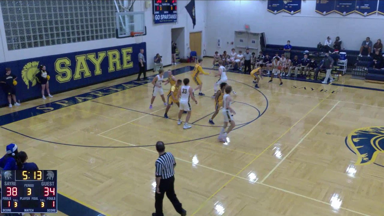 Sayre High School vs. Franklin Co JV Varsity Mens' Basketball YouTube