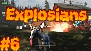 #6 Goat Simulator-Explosions!!!