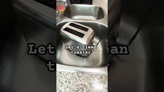 Let’s clean toaster #video #cleaning #cleaningmotivation #cleaningvideo
