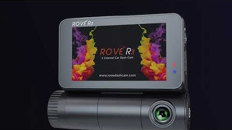 Amazoncom Rove R3 Dash Cam 3 IPS Touch Screen 3 Channel Dash Cam Front and Rear with Cabin #youtube
