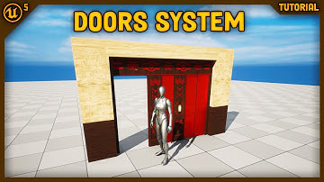 UE5: Pressure plate activated doors (Tutorial)