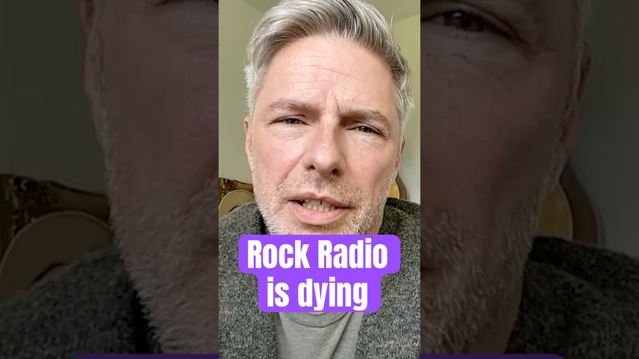 Rock radio’s dying — only six stations left playing hits 😬  