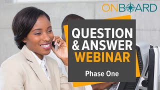 OnBoard Phase One Q&A for Payers