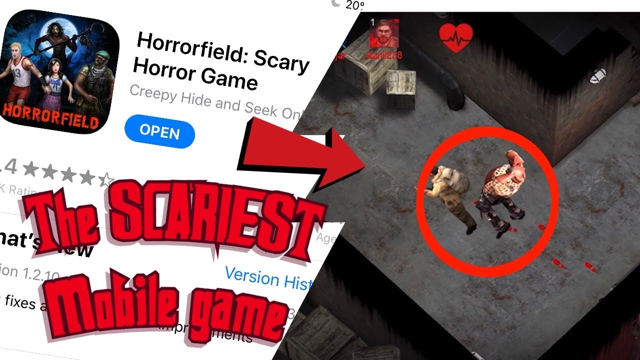 THE SCARIEST MOBILE GAME HORROR FIELD YouTube THE SCARIEST MOBILE GAME HORROR FIELD YouTube