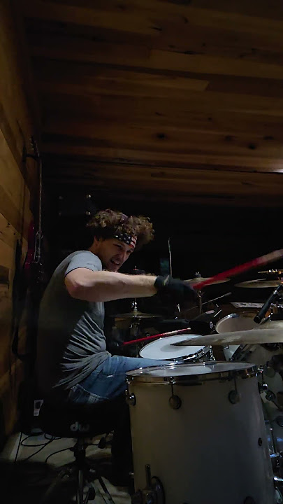 WHO MADE WHO by AC⚡️DC DRUM COVER 🥁 #acdc #whomadewho #dwdrums #zildjian #rocknroll #intensity