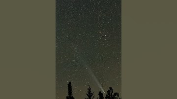Comet C/2023 A3 (Tsuchinshan–ATLAS) with Fireball and ion trail