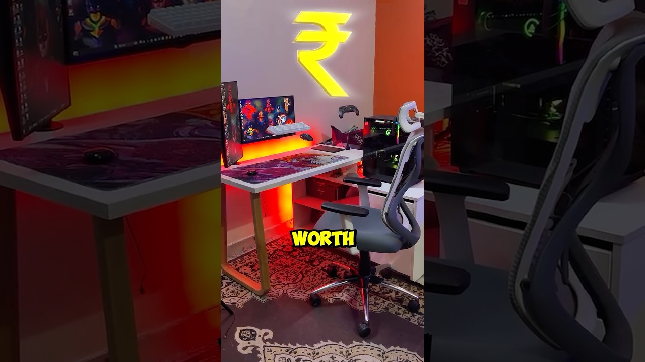 HOW MUCH MY GAMING SETUP WORTH #gaming #gamingpc #gamingsetup #bestgamingsetups #1lakhpc