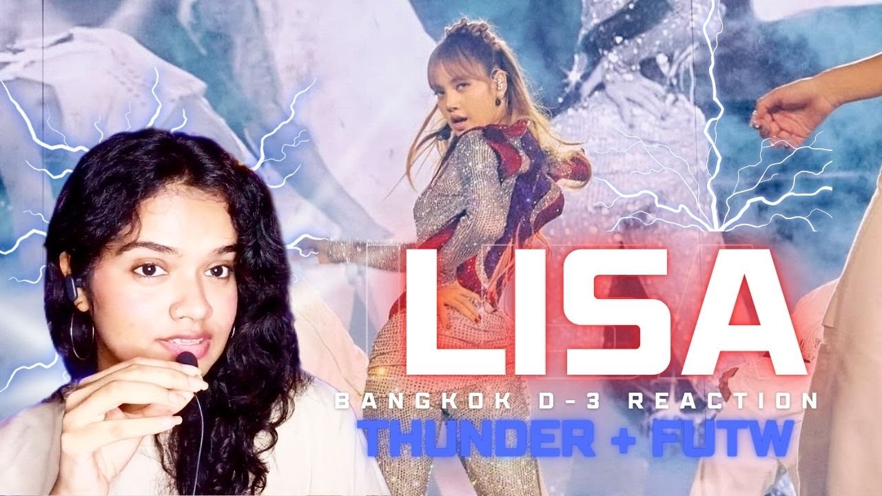 She's A Rockstar! | LISA Performance in BANGKOK DAY 3 Reaction Thunder FUTW| BLACKPINK Deadline Tour