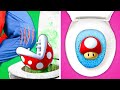 Genius Super Mario Bathroom Gadgets 🚽Best Parenting Hacks and Gadgets For Everyone by Gotcha! Hacks
