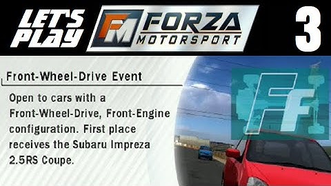 Let's Play Forza Motorsport - Part 3 - Amateur - Front-Wheel-Drive Event