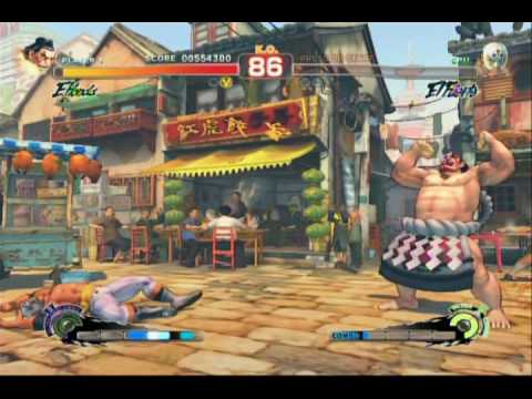 Ultra Street Fighter IV - Blanka - Prologue, Rival Battle, and Ending