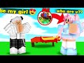 I Pretended To Be A GIRL, And I HURT His FEELINGS... (ROBLOX BEDWARS)