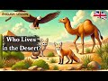 Discover Common Desert Animals in English!🐍🐫