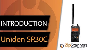 Uniden SR30C Police Scanner | Introduction